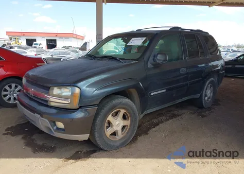 2003 Chevrolet Trailblazer Lt from USA, damaged, VIN 1GNDS13S732267439